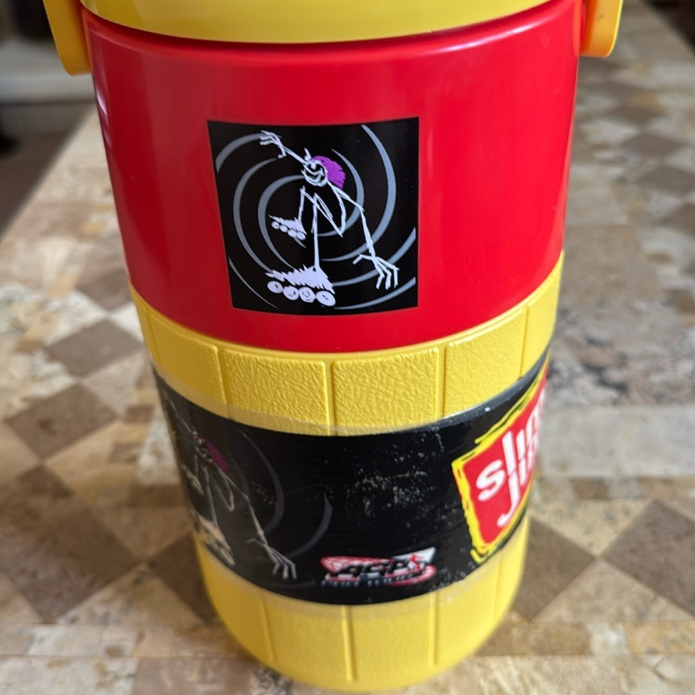 Retro Vintage Coleman Slim Jim Aggressive Skater Water Jug 1/2 Gallon 90’s